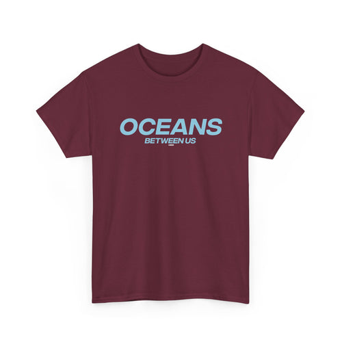 Oceans Between Us Blue Logo Tee