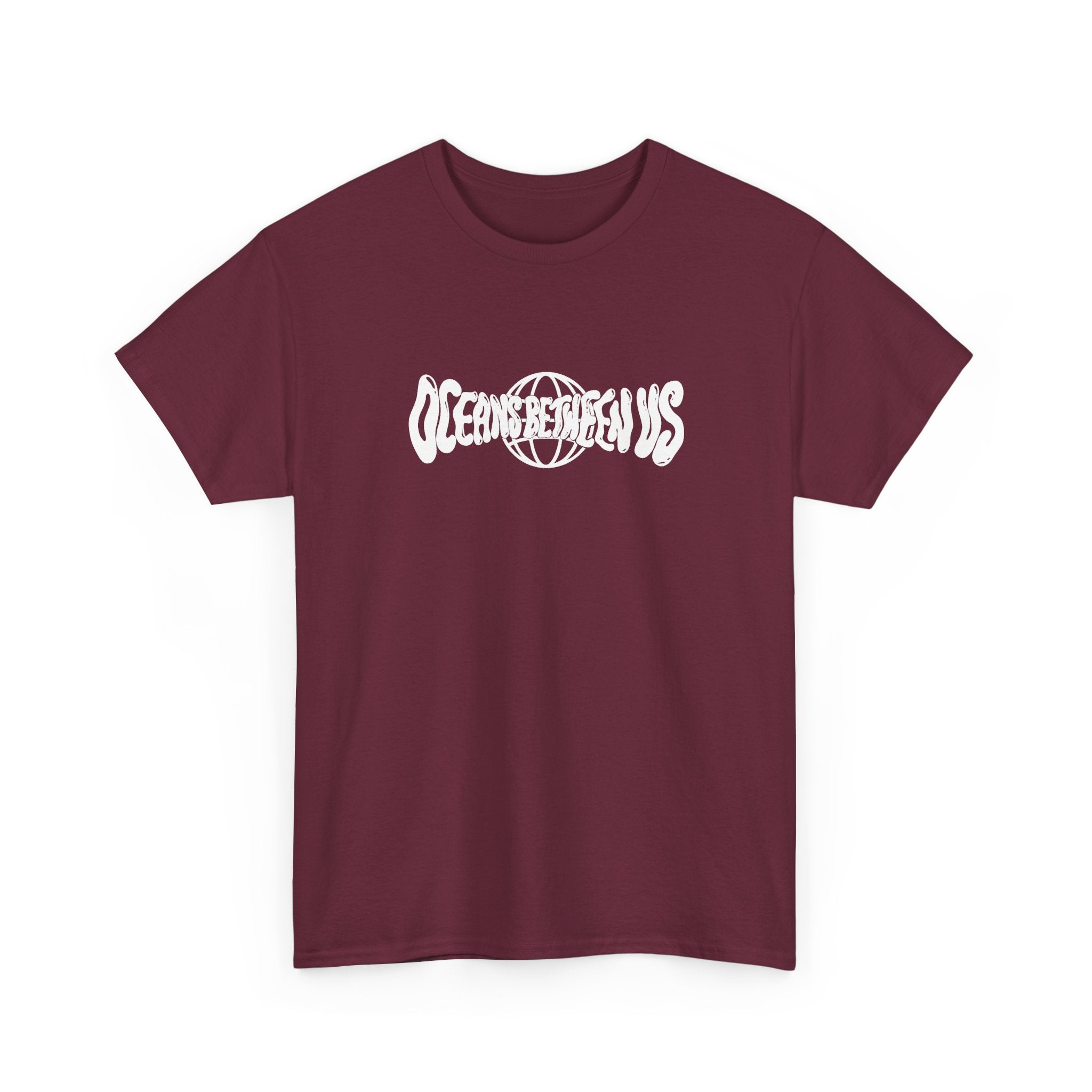 Oceans Between Us Logo T-Shirt (Maroon)