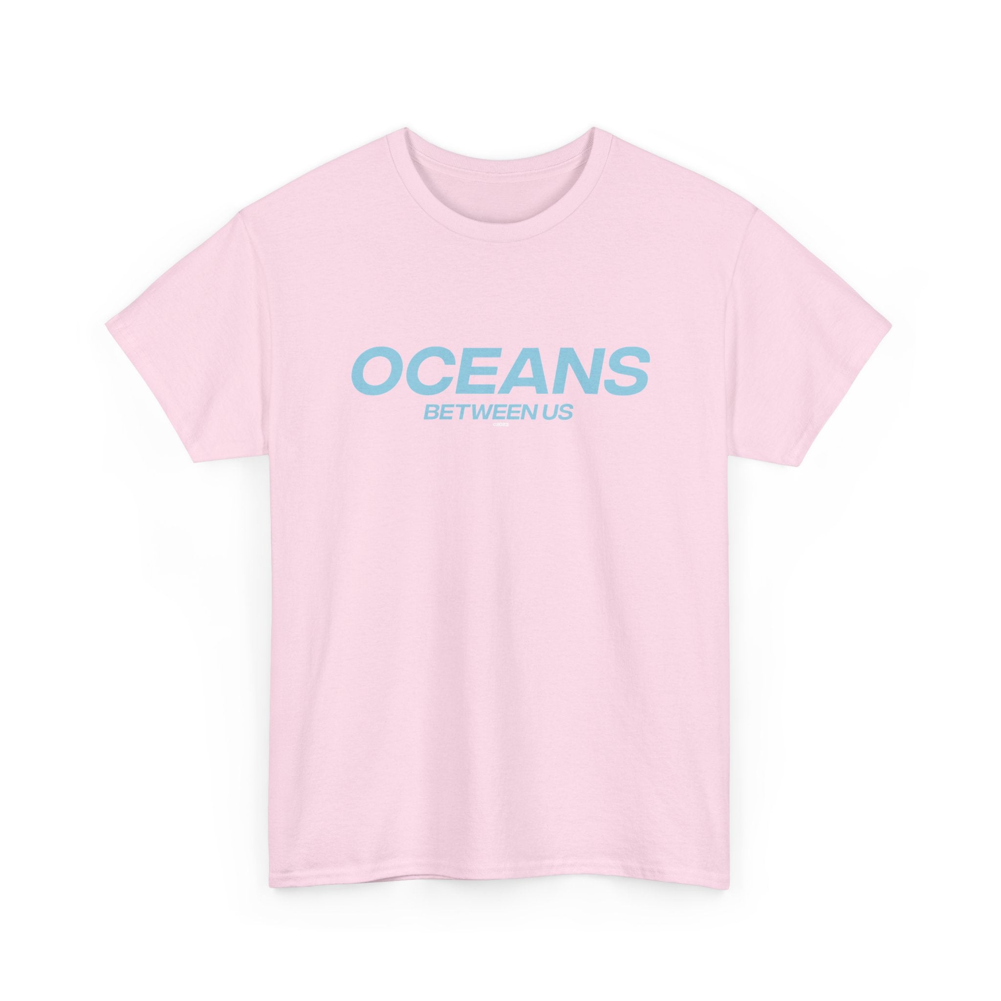 Oceans Between Us Blue Logo Tee